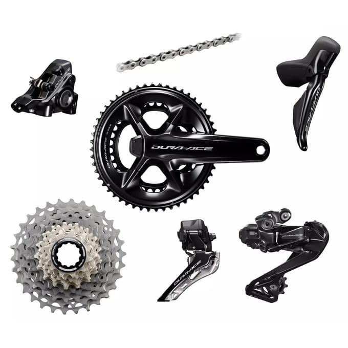 Volledige groep Shimano Dura Ace DI2 R9270P 52x36T