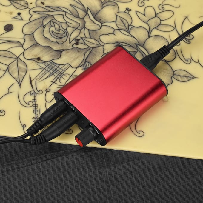 Roestvrijstalen Tattoo Voeding Spanningsstabilisator Regelaar Transformator Voor Spoelen en Roterende US Plug