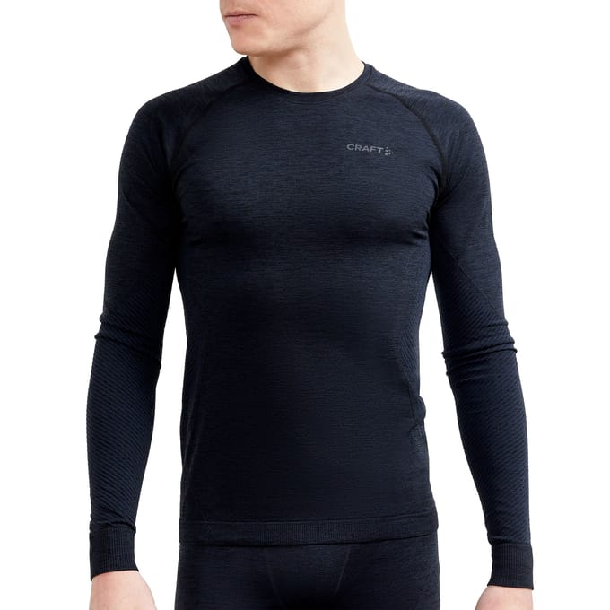 CRAFT CORE DRY ACTIVE COMFORT LS M Heren Thermoshirt - Zwart