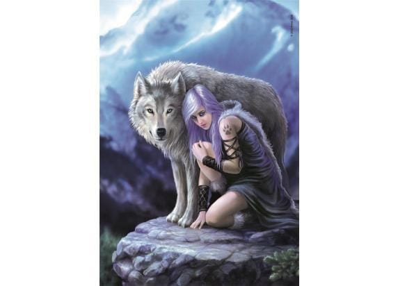 Clementoni - Puzzel - 1000 Stukjes - Anne Stokes Protector - Puzzel Voor Volwassenen