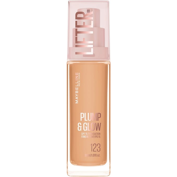 Maybelline New York Lifter Lifter Plump & Glow Foundation (Various Shades) - 123
