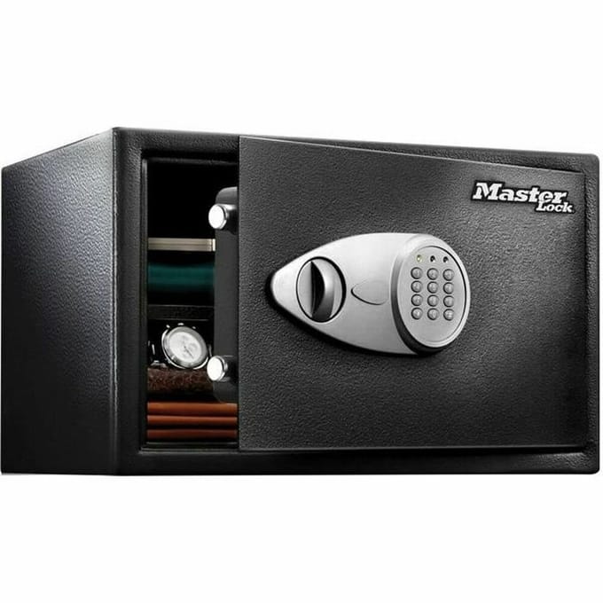 Master Lock P40027 X125ML Kluis 2-sleutel-systeem Cijferslot, Sleutelslot
