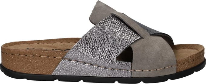 Rohde Slippers - Dames - Grijs - Maat:36