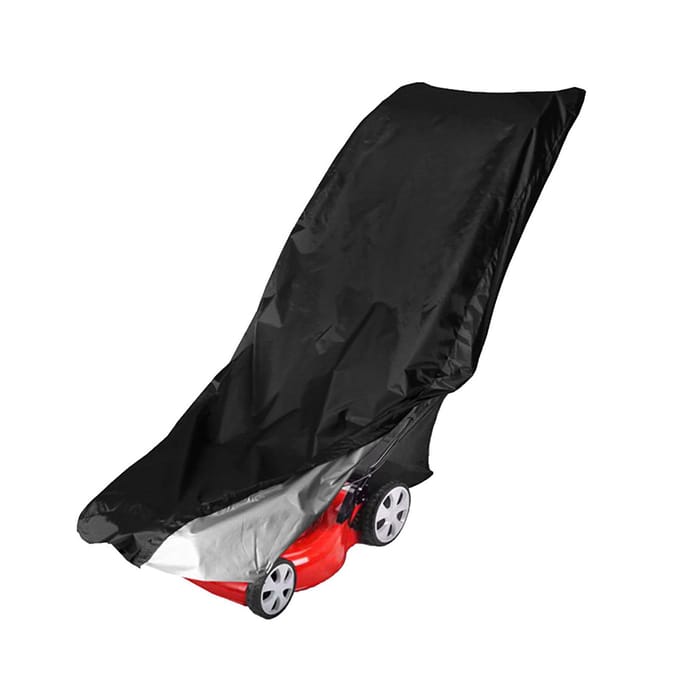 Waterdichte Gazonmaaierhoes Stofdicht Onkruidmachine Polyester Hoes Stofhoes Bescherming black