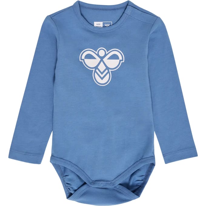 Baby romper met lange mouwen Hummel Logo