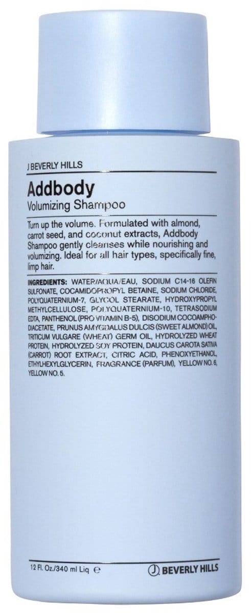 J Beverly Hills Blue Addbody Shampoo 340 ml