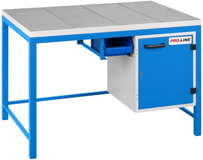 Pro-Line - Werkbank - Roestvrij Staal - 1180x780mm - Perforated Blad