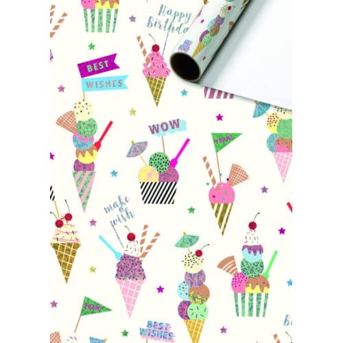 Stewo cadeaupapier gelato, formaat 70 x 150 cm