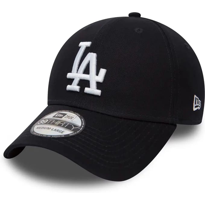 New Era 39THIRTY LEAGUE BASIC Los Angeles Dodgers Cap - Navy - M/L
