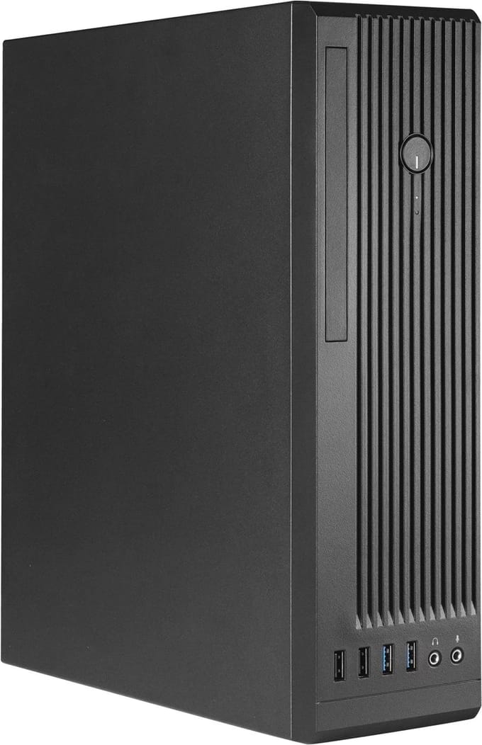 Cheftec Behuizing Met Voedingsadapter 300W Be-10B-300 Matx Voor Computer