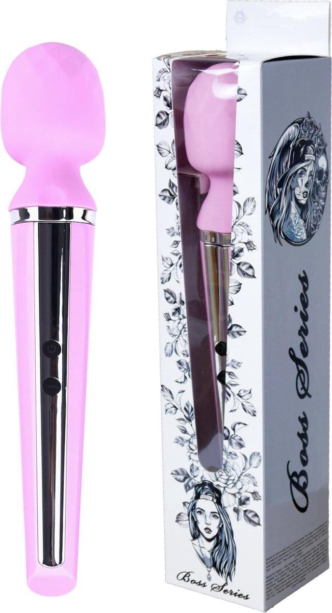 Magic  -Massager Wand-  Vibrator- USB Oplaadbaar- Roze - 10 Functies