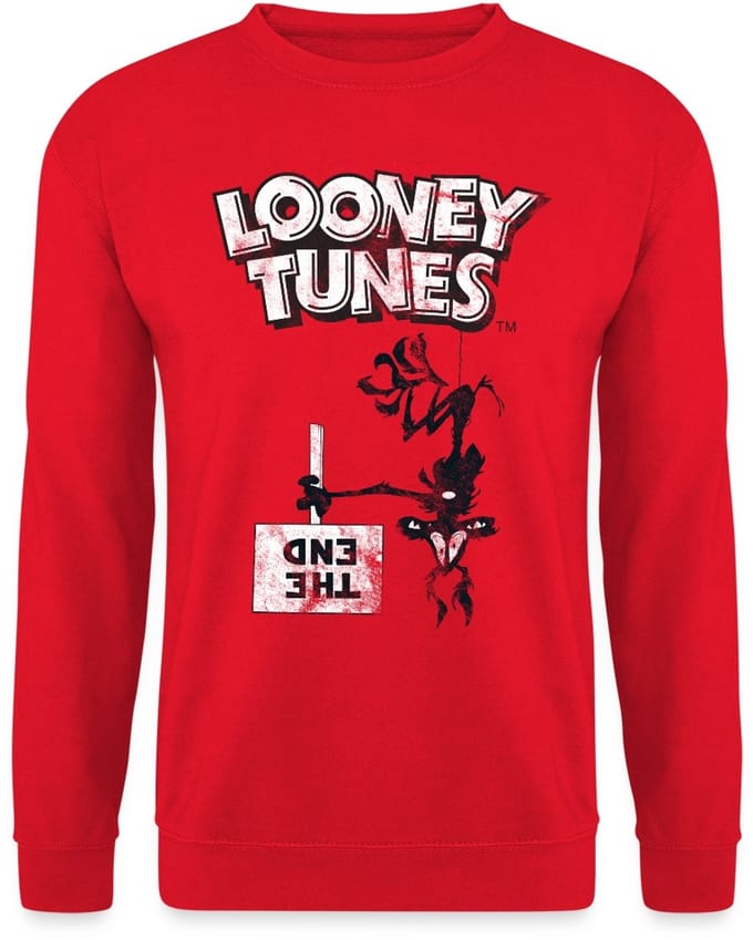 Looney Tunes Wile E. Coyote Sweater Heren