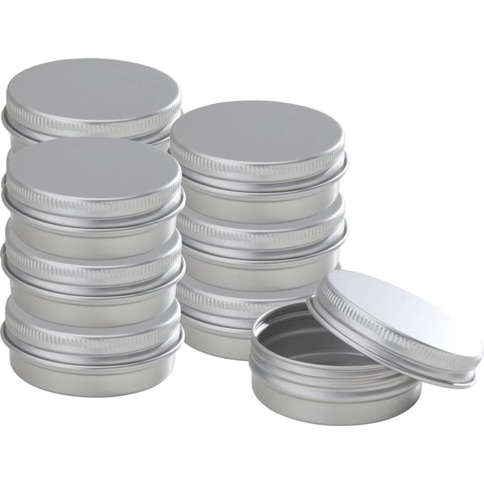 VBS Crème pot "Rond" - 30 ml, 10 stuks