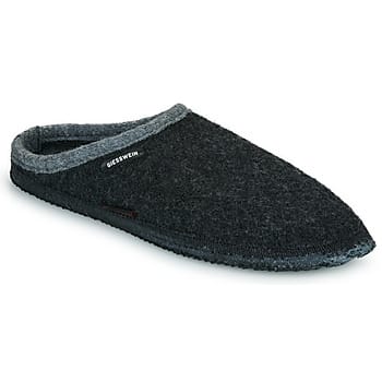 Giesswein Sloffen - Maat 37 - Unisex - zwart,grijs