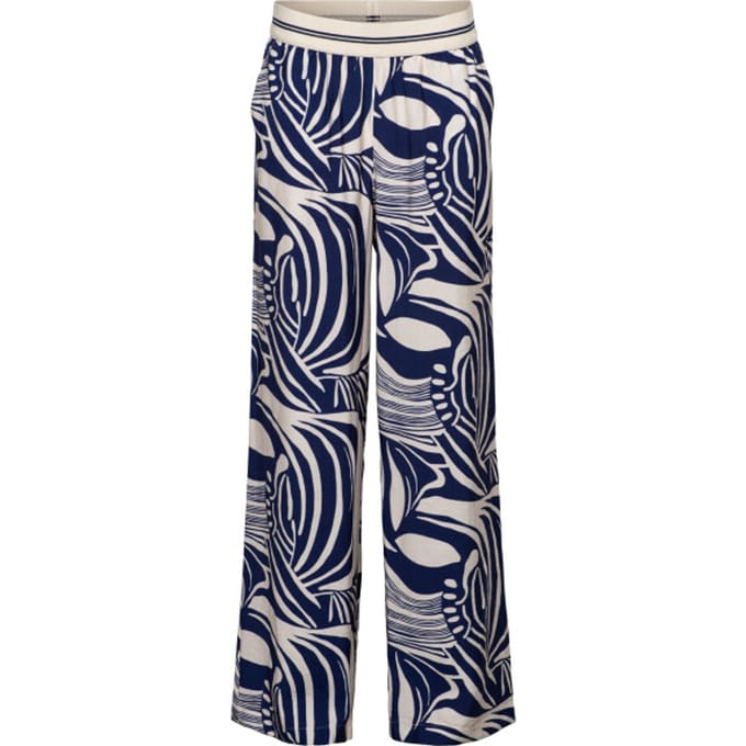 &Co Woman &co women broek nessy weave blue multi