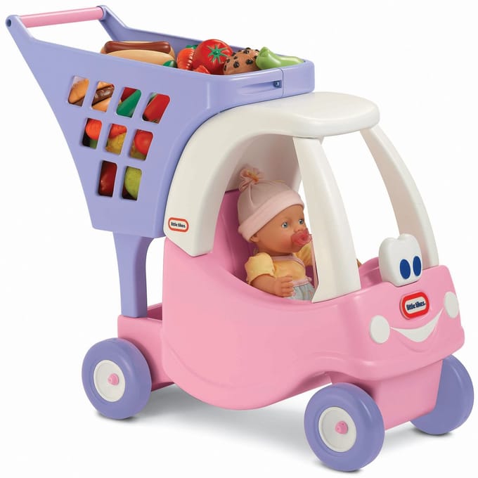 Little Tikes Cosy Coupe Roze Winkelwagentje - UNI