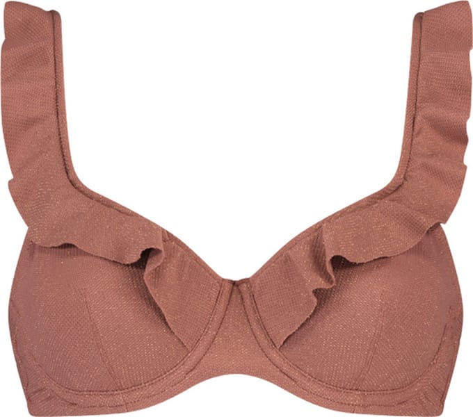 Beachlife Rouge Shimmer Dames Bikinitopje - Maat E44