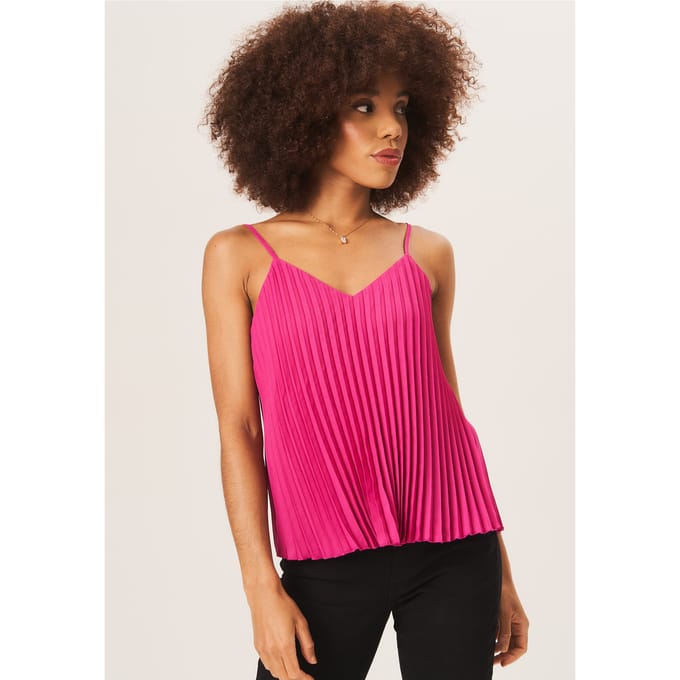 Geplooide Cami-top met bandjes