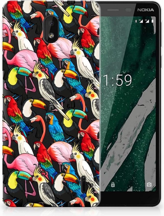 Nokia 1 Plus TPU Hoesje Birds