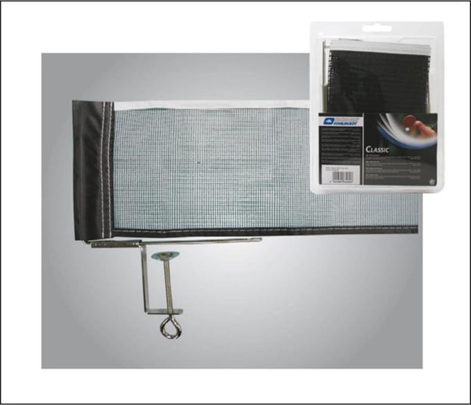DSK Classic Tafeltennisnet simple robust netpost set
