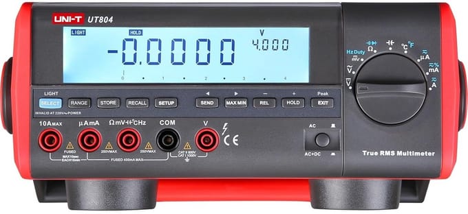 Digitale Bench Multimeter 40000 Tellingen Hoge Precisie voor Laboratorium en Werkbank