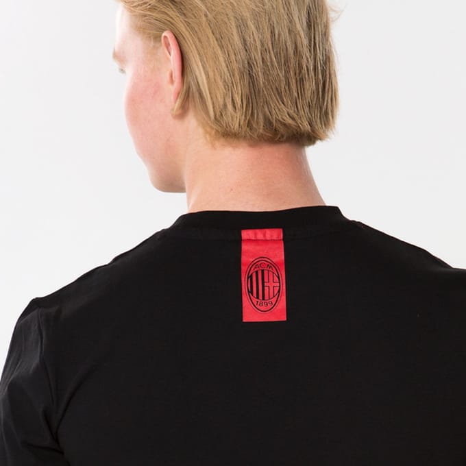 AC Milan logo t-shirt senior - Maat M