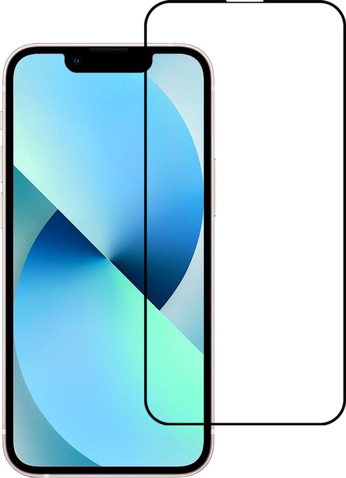 Screenprotector - Geschikt voor Apple iPhone 14 Plus - Full Cover - Beschermglas - Gehard Glas - Tempered Glass - Screen Protector