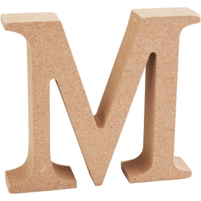VBS MDF-brieven - Letter "M"