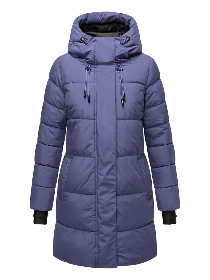 Marikoo dames winterjas met capuchon & fleecevoering – Kaituu