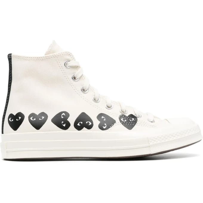 Comme des Garçons PLAY x Converse Chuck 70 Hi-sneakers