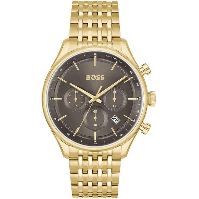 Hugo Boss 1514051 Herenhorloges 45 goud