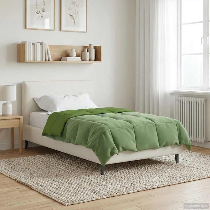 vidaXL Zomer Dekbed 140 x 220 cm Zomer Microfiber (100% polyester)