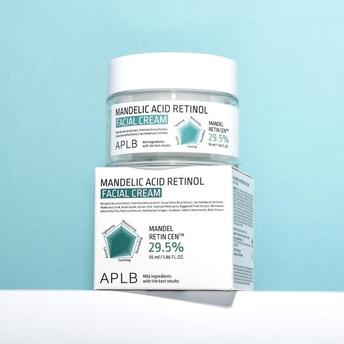 APLB Amandelzuur Retinol Gezichtscrème 55ml #55ml 1PCS white