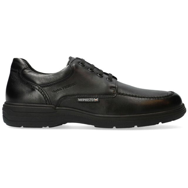Mephisto Douk - heren veterschoen - zwart - maat 41 (EU) 7.5 (UK)