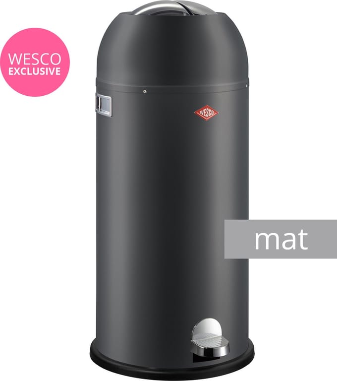 Wesco Kickmaster Maxi Pedaalemmer - 40 liter - 10 Kleuren