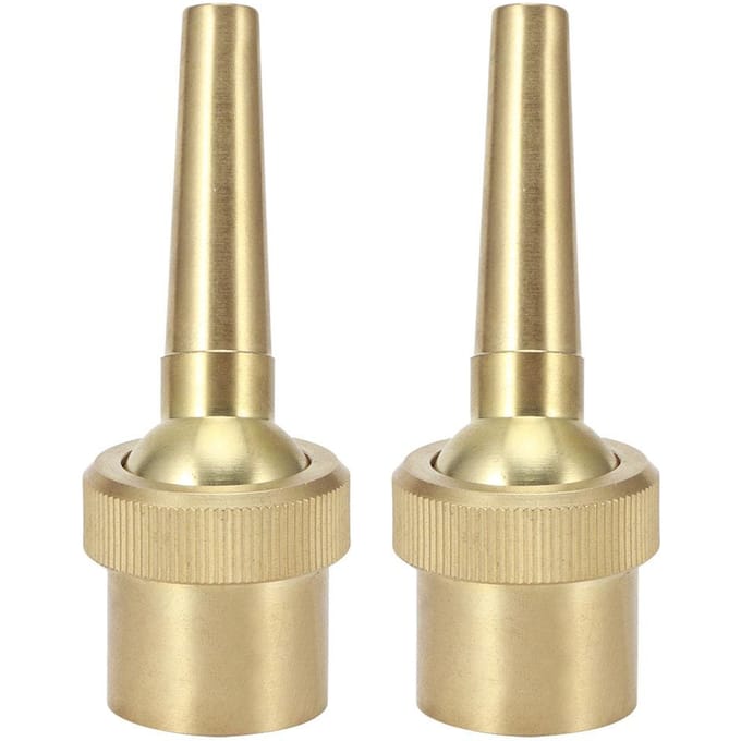 Lot de 2 buses de pulvérisation multidirectionnelles G3/4  DN20 pour fontaine à eau beige