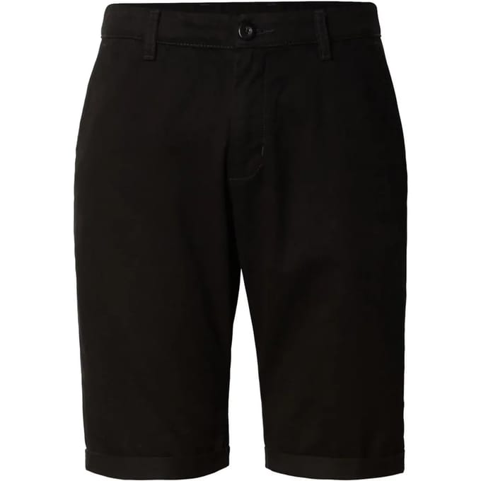 Urban Classics - Basic Chino Korte broek - Taille, 30 inch - Zwart