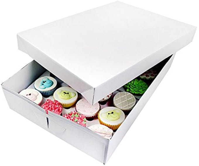 Cupcake Box voor 24 taarten - 43 x 31 x 9 cm