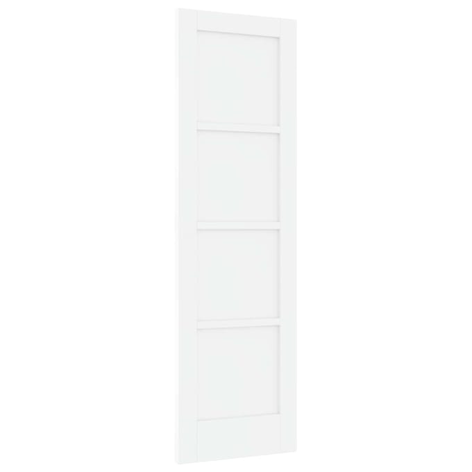 vidaXL - Interne - Deur - 61 - x - 198,5 - cm - Multiplex - Wit