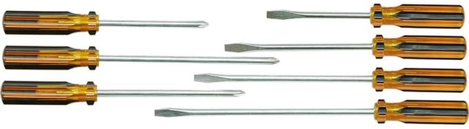 Vorel - Schroevendraaier Set - 7 Stuks - Ergonomische Handgreep