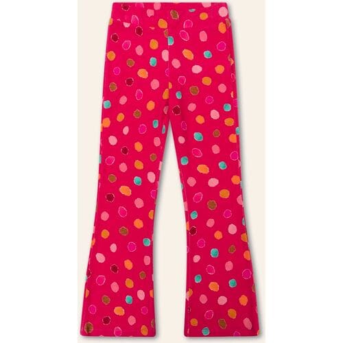 Oilily Peace Broek- maat104/4yr Bright Rose