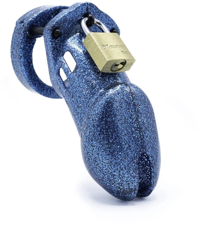 CB-X – CB-6000 Chastity Kit – Glitter Blauw