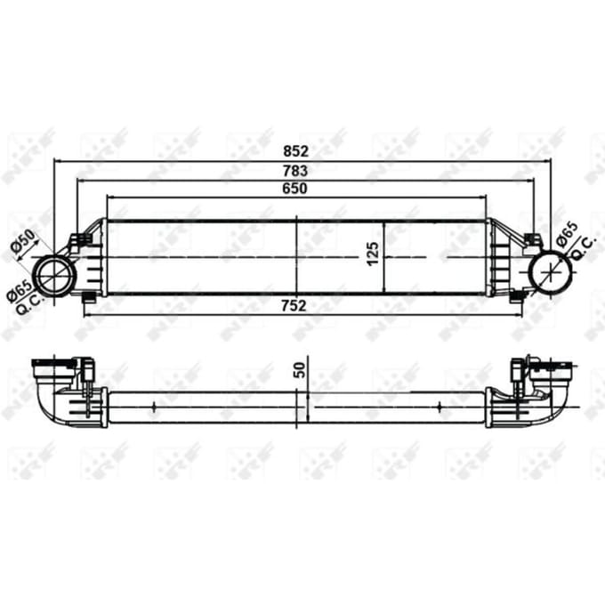 Intercooler NRF 30161A