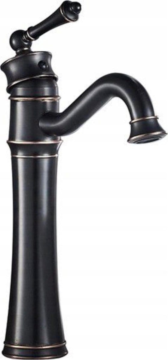 Rea Vintage Old Black Low - Wastafelkraan - Zwart