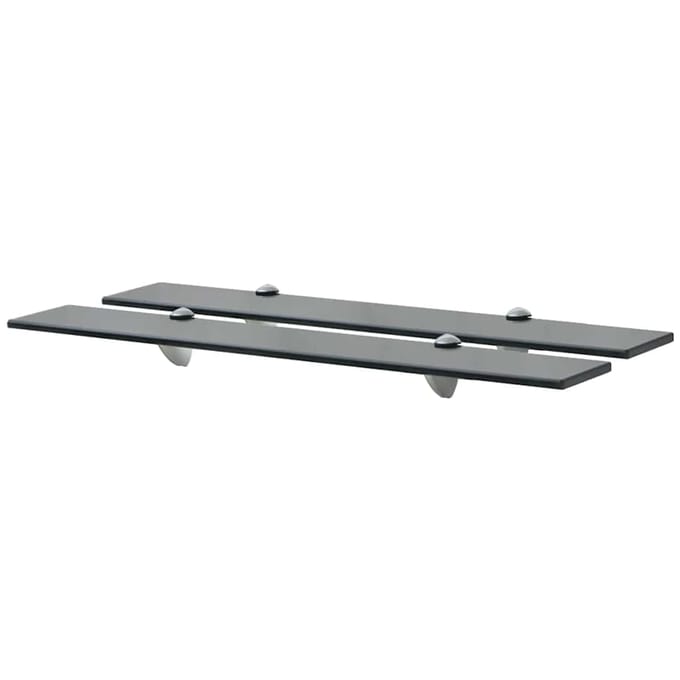 vidaXL - Schappen - zwevend - 2 - st - 70x20 - cm - 8 - mm - glas
