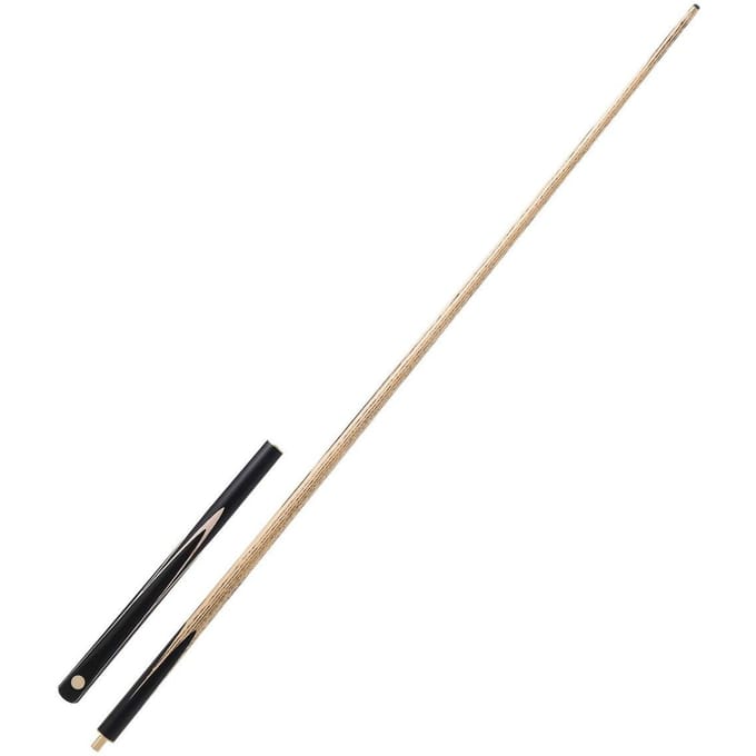 Queue de Billard, Queue de Snooker Articulée 1447,8 mm, Queue de Snooker Bâton avec Tige d'Extension et Embout en Cuir 9,7 mm, 538g Bâton de Billard pour Table de Billard Professionnelle, Bar,