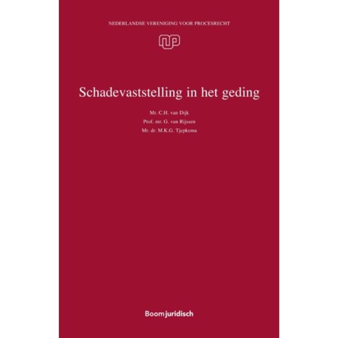 Schadevaststelling In Het Geding - Nvvp-Reeks - M.K.G. Tjepkema