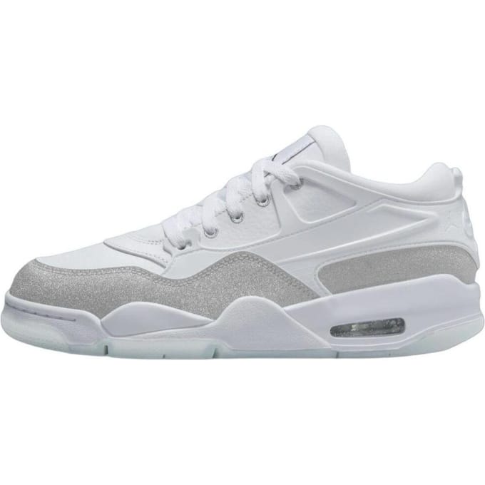 Nike Air Jordan 4 RM Wmns "White Metallic Silver" - Sneakers - Dames - Maat 36.5 - Wit/Zilver
