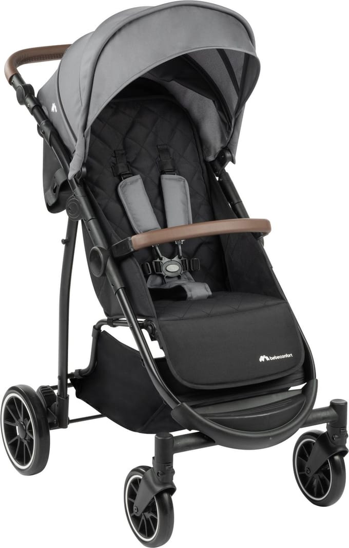 BebeConfort Ingenious Compacte Stadskinderwagen - Major Grey - vanaf de geboorte tot een leeftijd van 4 jaar