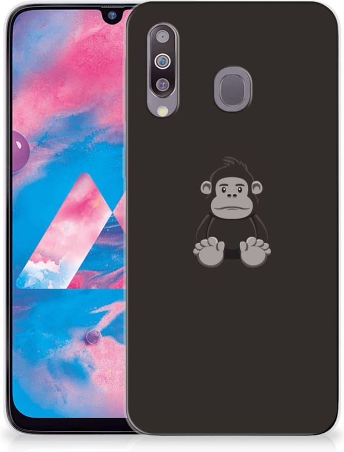 Samsung Galaxy M30 Telefoonhoesje met Naam Gorilla